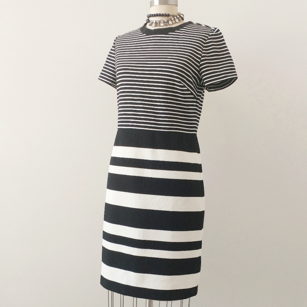NWT LOFT B&W Dress